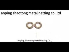 2স্ক্রিনের জন্য.5 সিএম স্টেইনলেস স্টীল বোনা ওয়্যার জাল রোলস