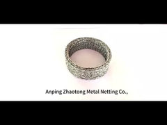 শক শোষণ কম্প্রেসড ব্রাইটড ওয়্যার জাল ফিল্টার φ2-500mm ফ্ল্যাট টাইপ