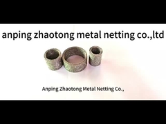 তেল-গ্যাস পৃথককরণের জন্য ঘর্ষণ পোলিশ বোনা জাল তার