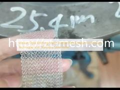 Weave Style Knitting Mesh Knitted Wire Mesh for Woven Technique and Stainless Steel Wire