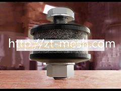 স্টেইনলেস স্টীল তারের জাল নিষ্কাশন গ্যাসকেট 40*20*10.3 মিমি সংকুচিত বোনা তারের জাল OEM