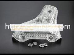 গাড়ির জন্য কাস্টম আকারের কম্প্রেসড ওয়্যার মেশ শক শোষক od88*50*20mm