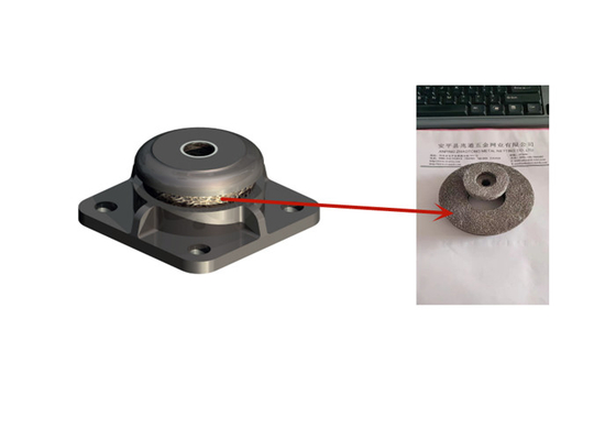 কঠোর পরিবেশে সিলিং এবং ফিল্টারিংয়ের জন্য গ্যালভানাইজিং বোনা ওয়্যার জাল গ্যাসকেট