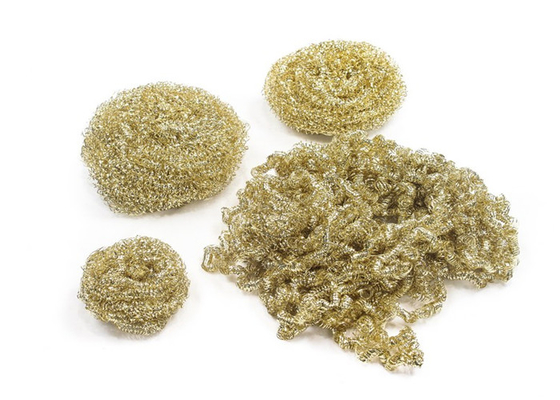 12mm স্টেইনলেস স্টীল ক্লিনিং বল গৃহস্থালী ফ্ল্যাট কপার ধাতুপট্টাবৃত