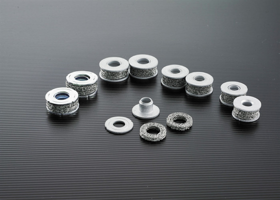 যানবাহনের ইঞ্জিনের জন্য মেটাল রাউন্ড রিং শেপ সুস নিটেড ওয়্যার মেশ গ্যাসকেট সংকুচিত