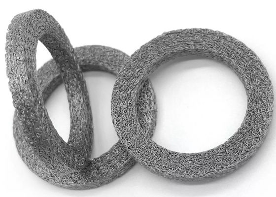 হোয়াইট এবং সিলভার বোনা তারের জাল ফিল্টার এসিড এবং ক্ষার প্রতিরোধের এবং নমুনা