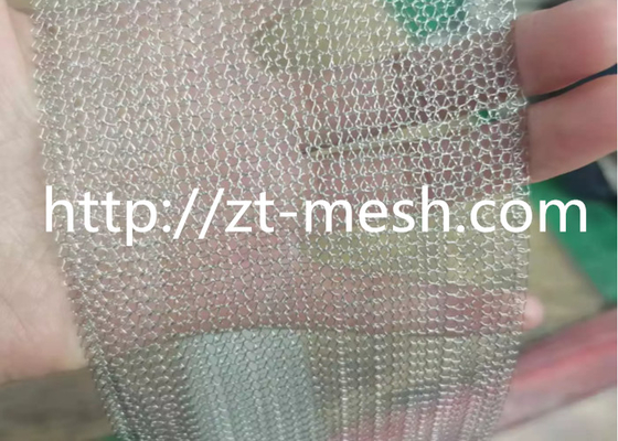 কাস্টমাইজড 40mm প্রস্থ ফিল্টারিং জন্য অ্যান্টি-জারা বোনা তারের জাল