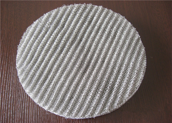 সালফিউরিক জন্য বোনা সূক্ষ্ম Monel তারের জাল প্যাড Demister