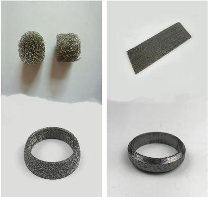 পোলিশড ওয়্যার জাল গ্যাসকেট সিল উচ্চ পারফরম্যান্স বোনা