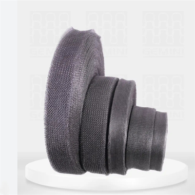 পুরুতা 10mm কম্প্রেসড বোনা স্টেইনলেস স্টীল ওয়্যার জাল রাসায়নিক শিল্পের জন্য