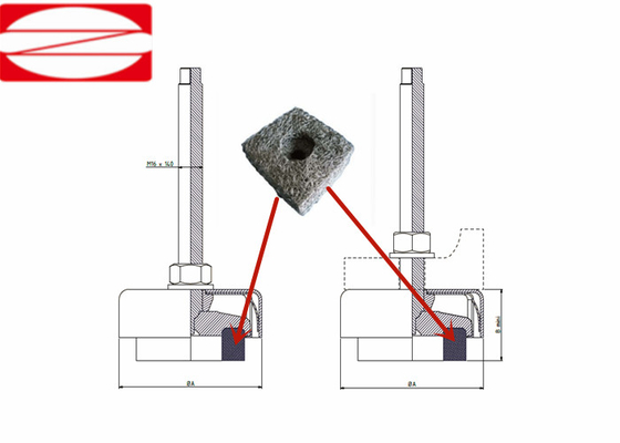 কঠোর পরিবেশে সিলিং এবং ফিল্টারিংয়ের জন্য গ্যালভানাইজিং বোনা ওয়্যার জাল গ্যাসকেট