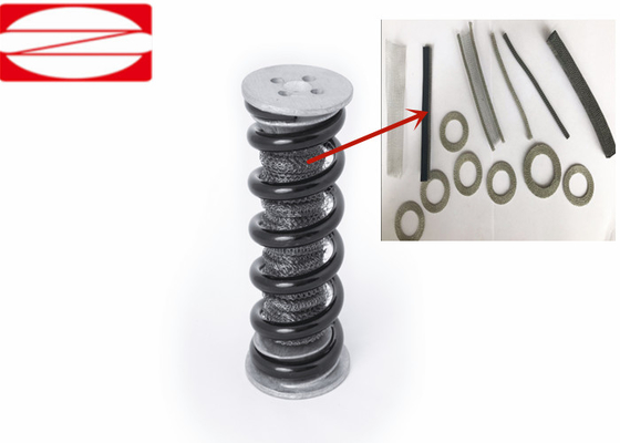 18*11.5*10 মিমি ফিল্টারিং বোনা তারের জাল সিলিন্ডারিক অ্যাপ্লিকেশনগুলির জন্য ভারতের প্রধান সমাধান