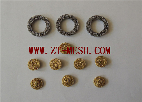 শক শোষণ সংকুচিত বোনা তারের জাল ফিল্টার -52-500 মিমি ফ্ল্যাটেন প্রকার