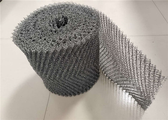 Rugেউখেলান বোনা তারের জাল 5 সেমি 10 সেমি 15 সেমি 0.23 মিমি গ্যাস তরল ফিল্টার