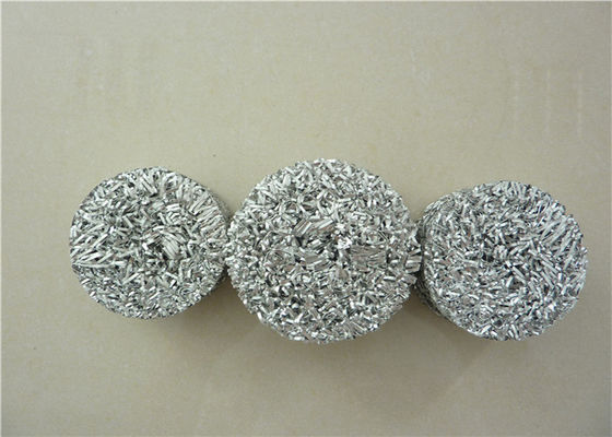 সাদা বোনা অ্যালুমিনিয়াম ফয়েল জাল ডায়া 118 মিমি দৈর্ঘ্যের স্বতঃনির্ধারিত