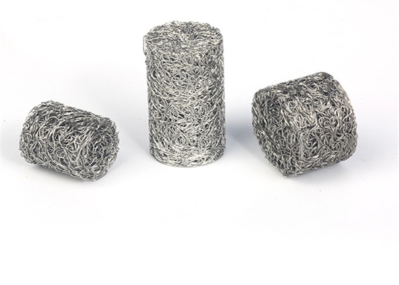 ট্রাক ফিল্টারিং বোনা জাল ফিল্টার এসএস 304 1 এল 40 মিমি 50 মিমি 60 মিমি মাফলার স্যাঁতসেঁতে ওয়াশার