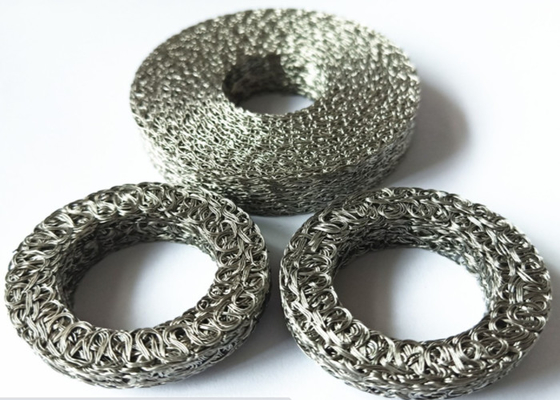 SS304 SS316 জাল ফিল্টার এক্সহস্ট জাল গ্যাসকেট কাস্টম শেপ ISO9001 অনুমোদিত হয়েছে