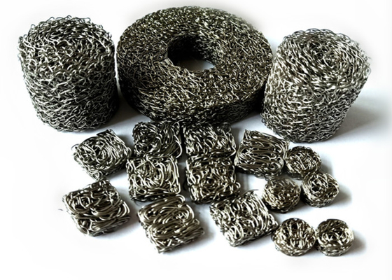 স্কোয়ার শেপ সঙ্কুচিত বোনা তারের জাল 80 মিমি 316 স্টেইনলেস স্টিল তারের জাল ফিল্টার