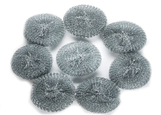 রেস্তোঁরা জন্য 10 জি 4 সেমি স্টেইনলেস স্টিল ক্লিনিং বল সিলভার কালার কাস্টমাইজড