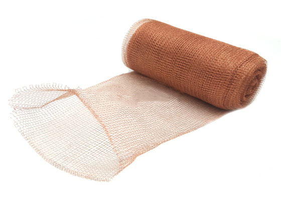 পাতন কলাম প্যাকিং জন্য 100 মিমি বিশুদ্ধ তামা বোনা জাল 20 ফুট