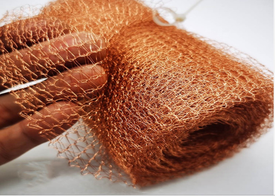 রেড কপার গ্যাস তরল ফিল্টার স্ক্রিন 500 মিমি প্রস্থ 0.28 মিমি ফ্ল্যাট প্রকার জাল