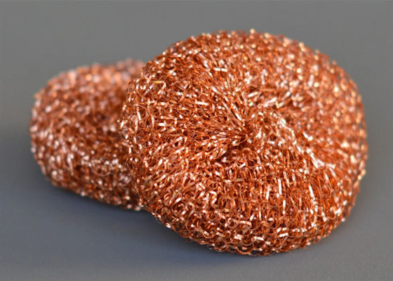 স্টেইনলেস স্টিল 35 মিমি প্রস্থ 0.23 মিমি বোনা তামার তারের জাল পরিষ্কারের জন্য হলুদ