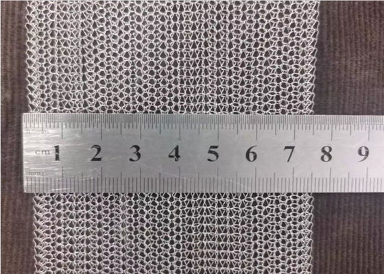 স্টেইনলেস স্টিল 35 মিমি প্রস্থ 0.23 মিমি বোনা তামার তারের জাল পরিষ্কারের জন্য হলুদ