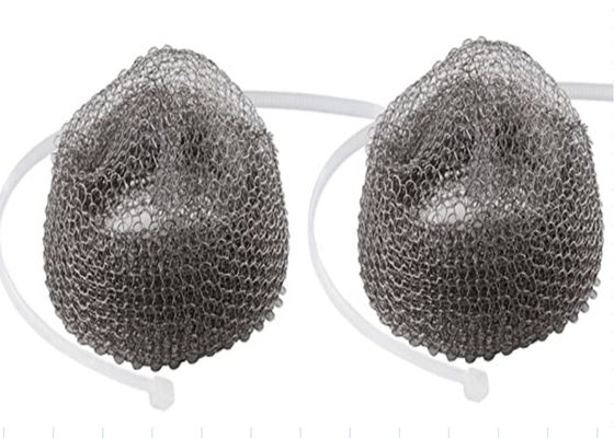 ওয়াশিং মেশিন লন্ড্রি লিন্ট ফাঁদের জন্য প্রস্থ 40 মিমি ব্যাস 290 মিমি বোনা জাল